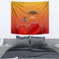 Happy Dussehra Lord Rama Ravana Tapestry Lord Rama Archer Defeating Ravana Festival Art
