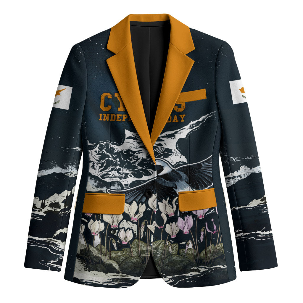 Cyprus Independence Day Freedom Heritage Blazer Cyprus Flag Coat Of Arms Bird