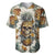 Pineapple Skull Baseball Jersey Summer Paradise - Wonder Print Shop