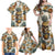 Pineapple Skull Family Matching Off Shoulder Maxi Dress and Hawaiian Shirt Summer Paradise - Wonder Print Shop