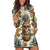 Pineapple Skull Hoodie Dress Summer Paradise - Wonder Print Shop