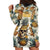 Pineapple Skull Hoodie Dress Summer Paradise - Wonder Print Shop