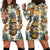 Pineapple Skull Hoodie Dress Summer Paradise - Wonder Print Shop