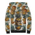 Pineapple Skull Sherpa Hoodie Summer Paradise - Wonder Print Shop