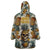 Pineapple Skull Wearable Blanket Hoodie Summer Paradise - Wonder Print Shop