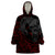 Skull Demon Wearable Blanket Hoodie We All Have The Devil Inside Us - Wonder Print Shop