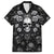 Skull Family Matching Long Sleeve Bodycon Dress and Hawaiian Shirt I Am Who I Am Your Approval Isn't Needed - Wonder Print Shop