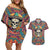 Mexico Skull Couples Matching Off Shoulder Short Dress and Hawaiian Shirt Let's Move To Mexico - Wonder Print Shop