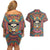 Mexico Skull Couples Matching Off Shoulder Short Dress and Hawaiian Shirt Let's Move To Mexico - Wonder Print Shop