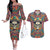 Mexico Skull Couples Matching Off The Shoulder Long Sleeve Dress and Hawaiian Shirt Let's Move To Mexico - Wonder Print Shop