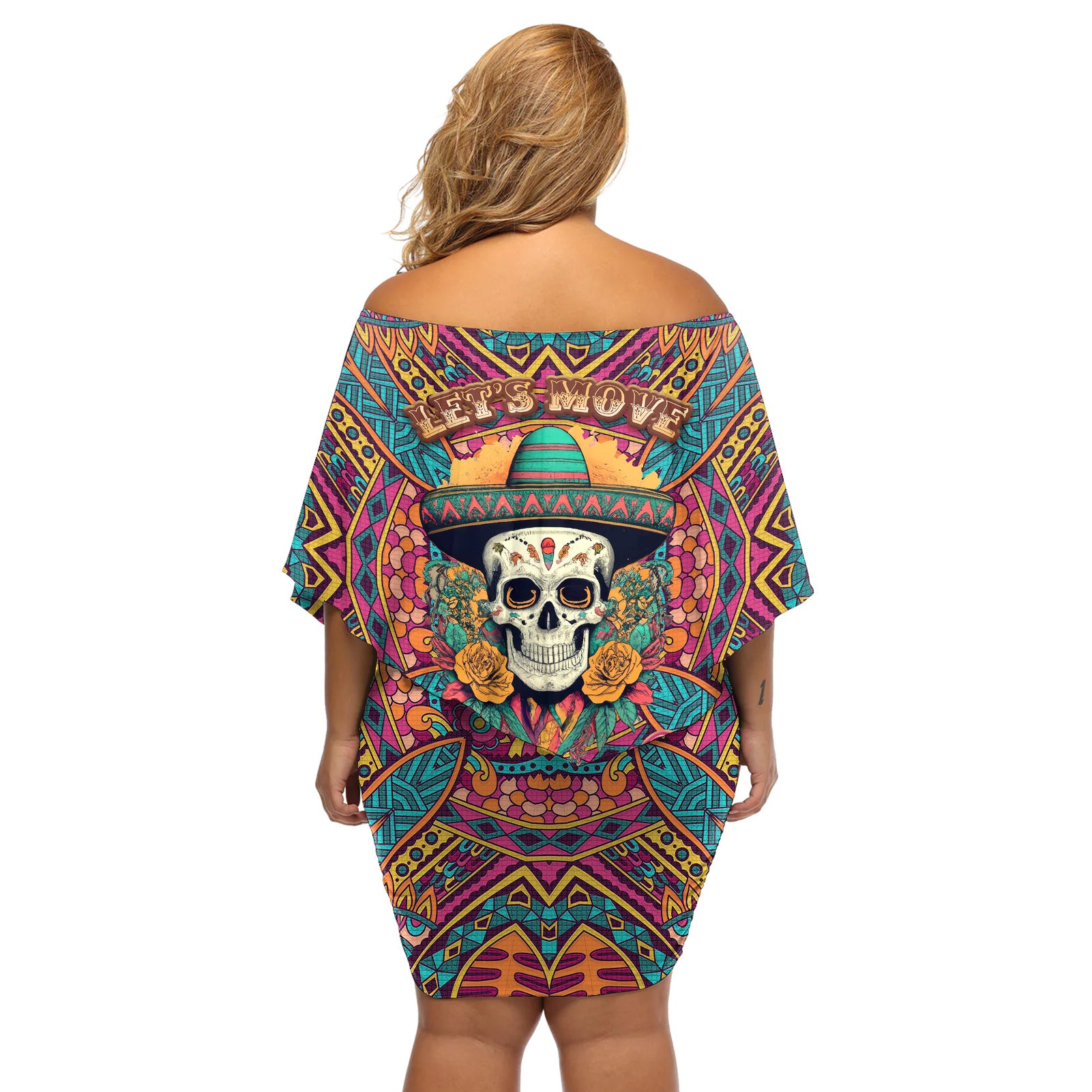 mexico-skull-off-shoulder-short-dress-lets-move-to-mexico