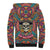 Mexico Skull Sherpa Hoodie Let's Move To Mexico - Wonder Print Shop