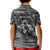 Black and White Metallica Skull Kid Polo Shirt - Wonder Print Shop