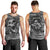 Black and White Metallica Skull Men Tank Top - Wonder Print Shop