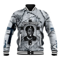 Nat Turner Baseball Jacket Black History Rebellion - Vintage Newspaper