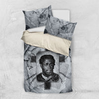 Nat Turner Bedding Set Black History Rebellion - Vintage Newspaper