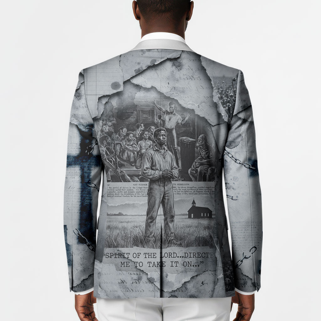 Nat Turner Blazer Black History Rebellion - Vintage Newspaper