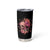 I Am A Sweet Girl Flower Skull Tumbler Cup