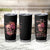 I Am A Sweet Girl Flower Skull Tumbler Cup