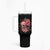 I Am A Sweet Girl Flower Skull Tumbler With Handle