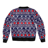 Merry Christmas Y'all Bomber Jacket Xmas Holiday Patterns - Wonder Print Shop
