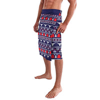 Merry Christmas Y'all Lavalava Xmas Holiday Patterns - Wonder Print Shop