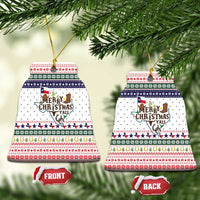 Merry Christmas Yall Texas Ceramic Ornament Xmas Holiday Patterns - Wonder Print Shop