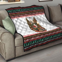 All Booked For Christmas Bookish Cat Quilt Cozy Reader Fair Isle Knit Ugly Xmas Pattern