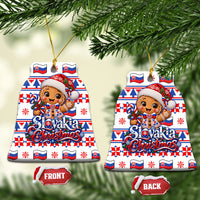 Slovakia Christmas Ceramic Ornament Ugly Fair Isle Gingerbread Man Candy Cane