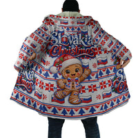 Slovakia Christmas Cloak Ugly Fair Isle Gingerbread Man Candy Cane