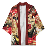 Amunet Kimono with Egyptian Queen Portrait Ancient Mythology
