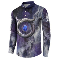 Bat Egyptian Button Sweatshirt Cow Goddess Celestial Face Horn Ring Gem Cosmic Starry Sky
