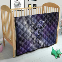 Bat Egyptian Quilt Cow Goddess Celestial Face Horn Ring Gem Cosmic Starry Sky