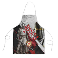 Knights Templar Apron Crusader Warrior Full Armor Red Cross