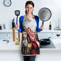 Knights Templar Apron Crusader Warrior Full Armor Red Cross
