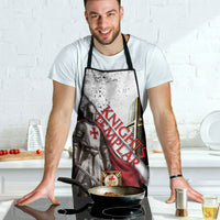 Knights Templar Apron Crusader Warrior Full Armor Red Cross