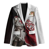 Knights Templar Blazer Crusader Warrior Full Armor Red Cross