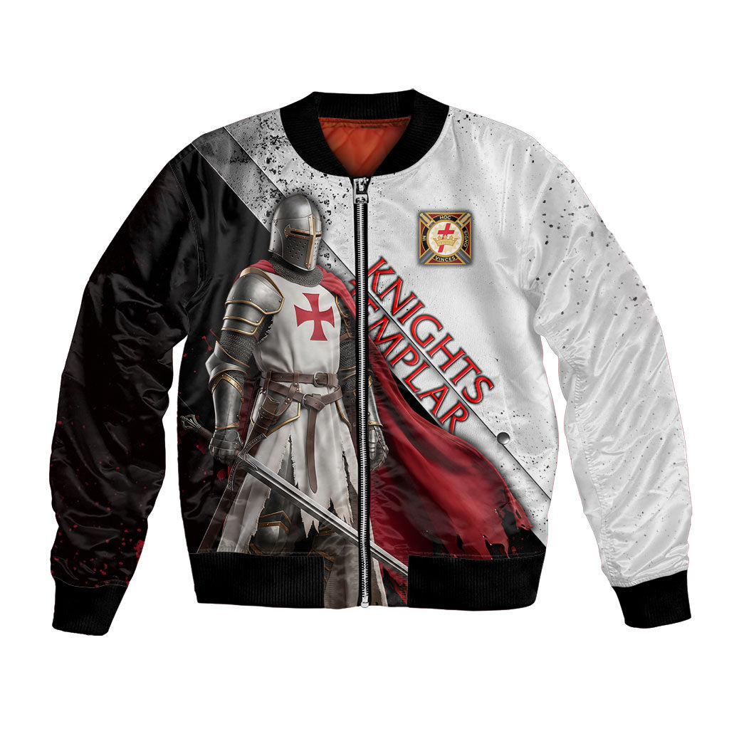 Knights Templar Bomber Jacket Crusader Warrior Full Armor Red Cross