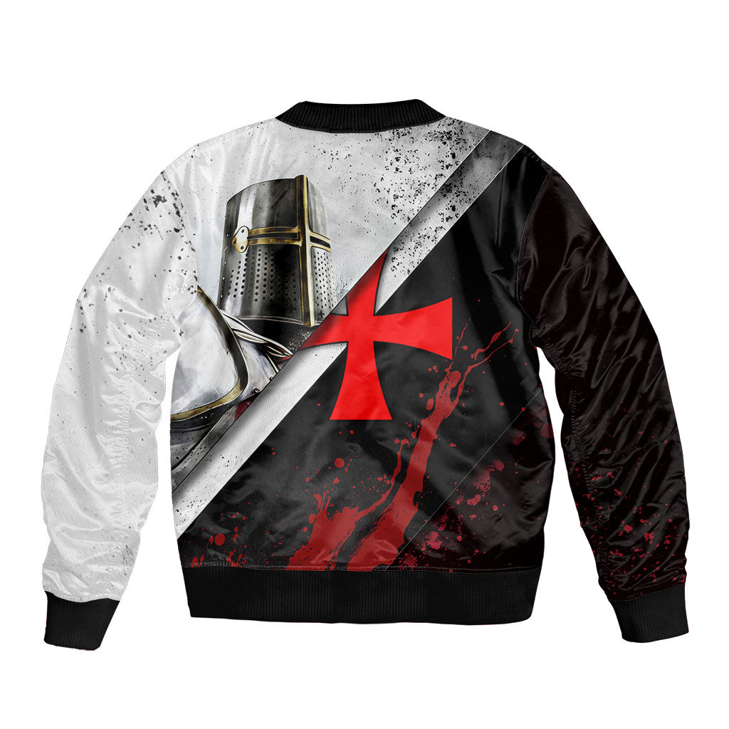 Knights Templar Bomber Jacket Crusader Warrior Full Armor Red Cross