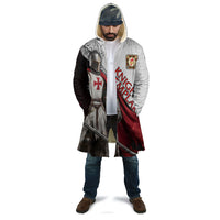 Knights Templar Cloak Crusader Warrior Full Armor Red Cross