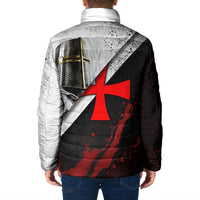 Knights Templar Padded Jacket Crusader Warrior Full Armor Red Cross