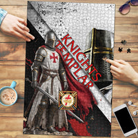 Knights Templar Puzzle Crusader Warrior Full Armor Red Cross