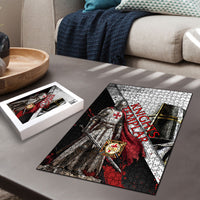 Knights Templar Puzzle Crusader Warrior Full Armor Red Cross