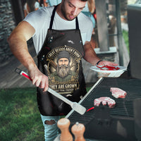 The Beard Society Apron Vintage Barber Great Beards Grown With Pride
