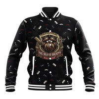 The Beard Society Baseball Jacket Vintage Barber Great Beards Grown With Pride