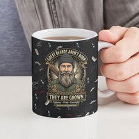 The Beard Society Ceramic Mug Vintage Barber Great Beards Grown With Pride