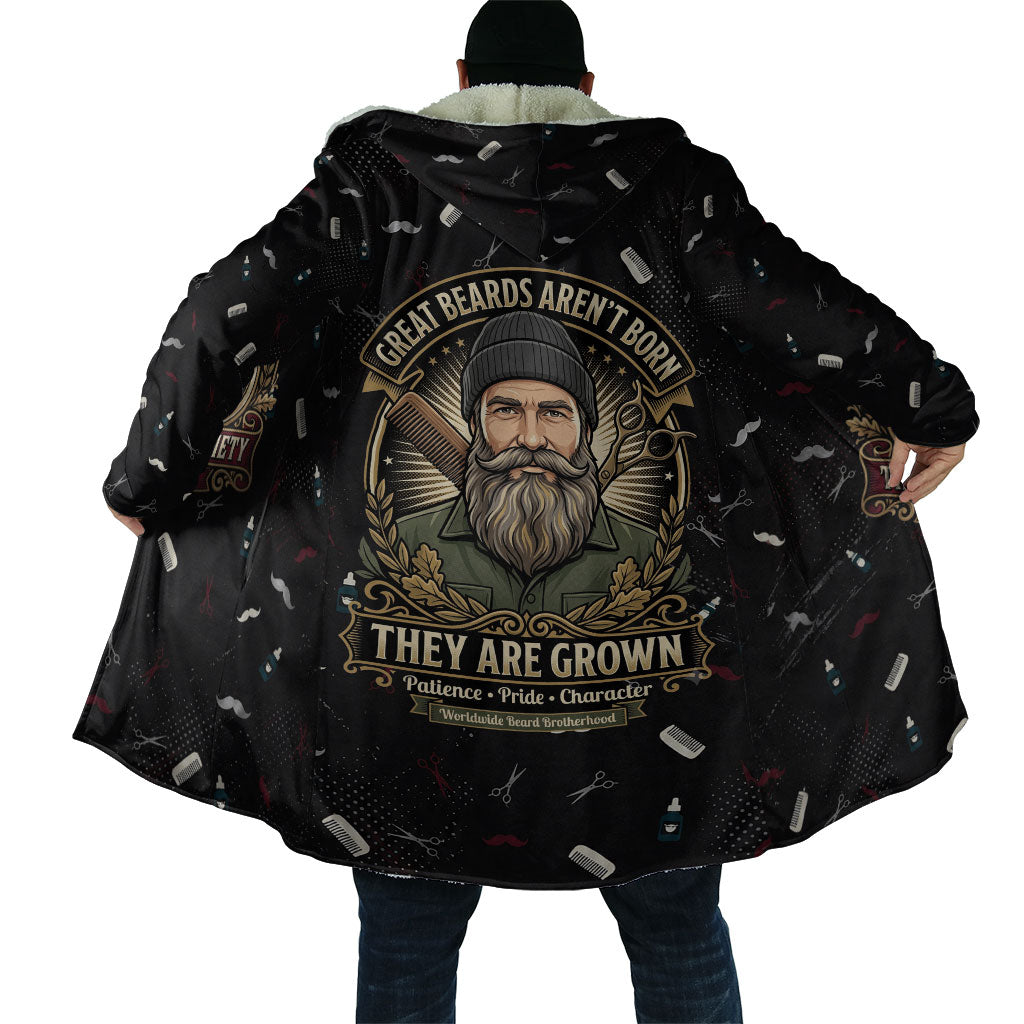 The Beard Society Cloak Vintage Barber Great Beards Grown With Pride