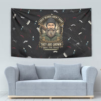 The Beard Society Tapestry Vintage Barber Great Beards Grown With Pride