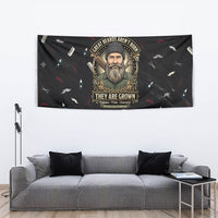 The Beard Society Tapestry Vintage Barber Great Beards Grown With Pride