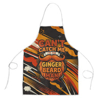 World Beard Day Apron Ginger Beard Man Pride - Retro Comic